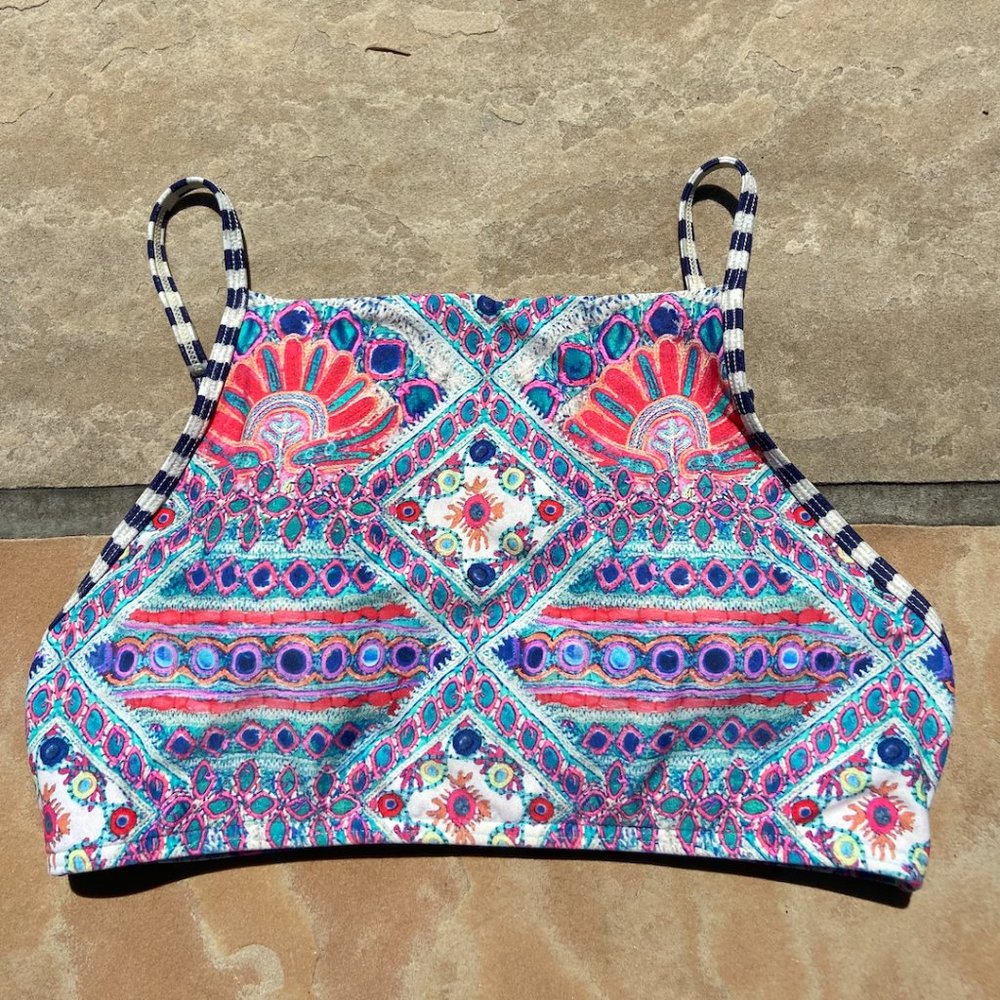 Billabong High Neck Bikini Top